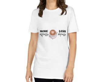 More Espresso Less Depresso Short-Sleeve Unisex T-Shirt