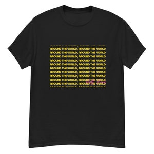 Around the World - Daft Punk Inspired Graphic Unisex T-Shirt