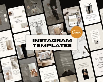 80 Digital Marketing Instagram Post & Reel Template Bundle, Social Media Templates With Master Resell Rights, MRR/PLR, Aesthetic, Faceless