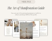 The Art of Manifestation Guide With Master Resell Rights, MRR/PLR, Canva eBook Template, Law of Attraction Guide, MMR Digital Products