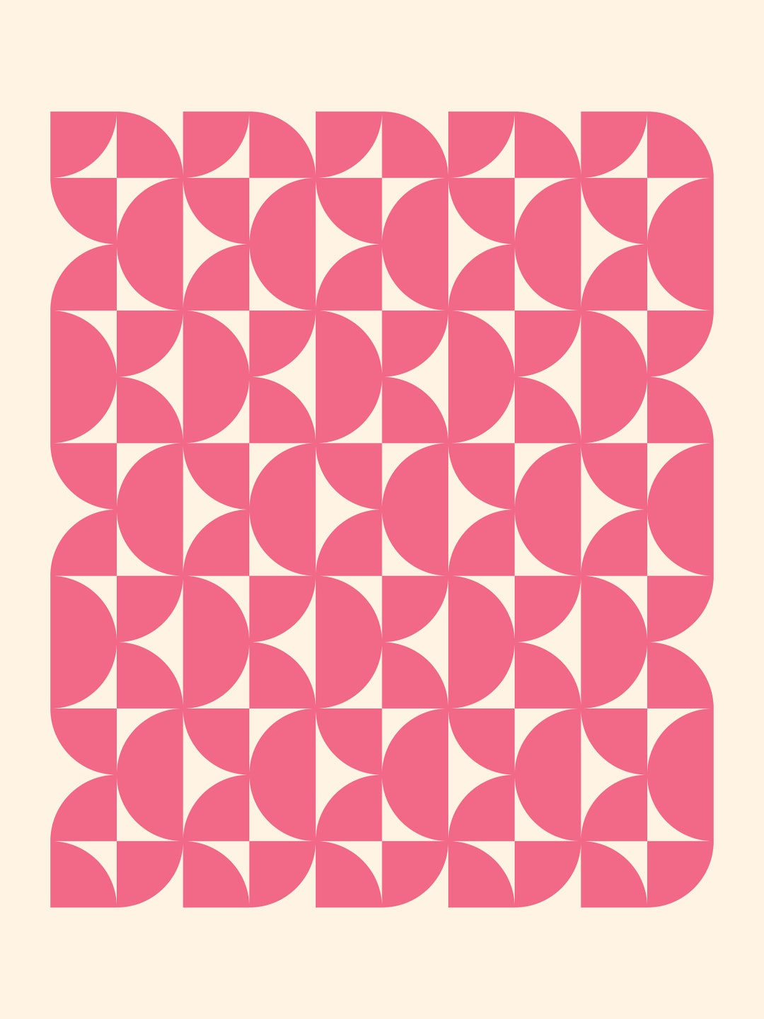 Pink Vector Patterns, Wallpaper Design - Etsy