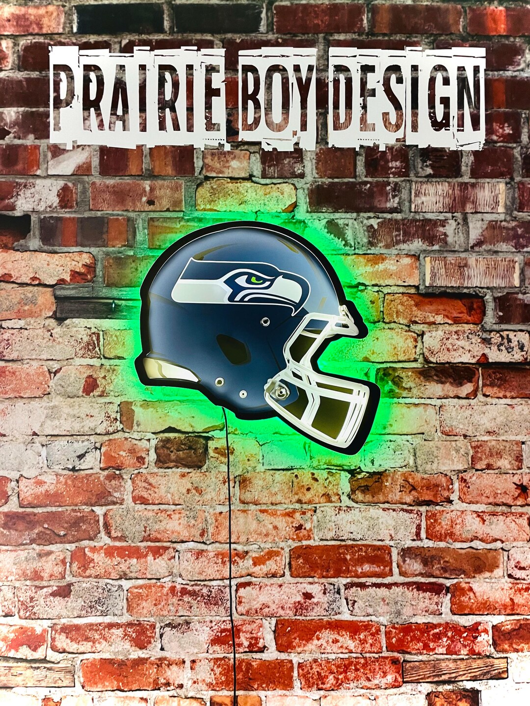 LED Football Helmet/acrylic Light up Sign/cfl/nfl/college Football ...