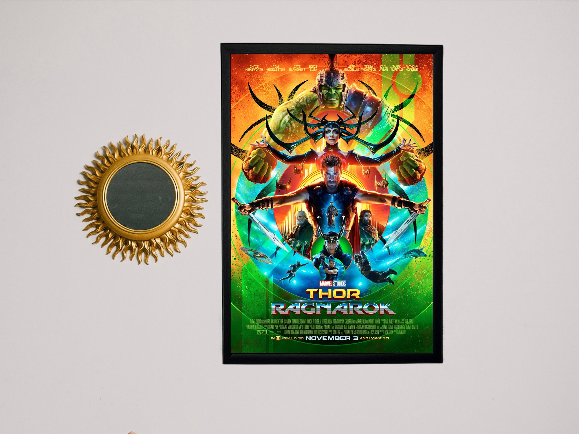 THOR: GOD OF WAR RAGNAROK Poster for Sale by Hampshire24