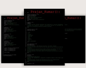 Innovative Software Developer Resume | Full Stack Engineer | Creative Coding Expert | 002