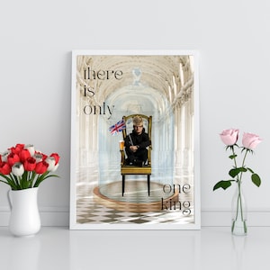 Ed Sheeran Poster, king, music aesthetic, vibrant, living room, bedroom, unique, modern, men, queer, stunning