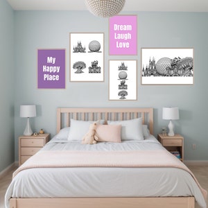 Sofortiger Download druckbare Poster alle 4 BTW Park-Icons
