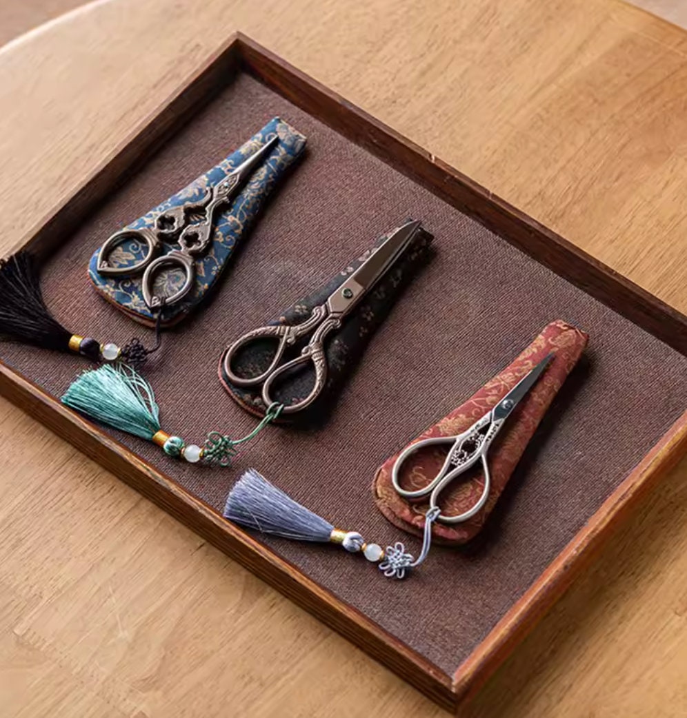 Decorative Scissors Fancy Small Sharp Craft Scissors Embroidery 