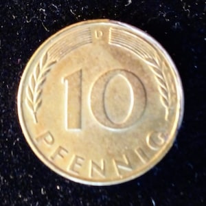 10 Phennig 1970/D Error