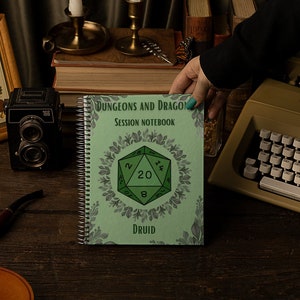 D&D druïden notitieboek