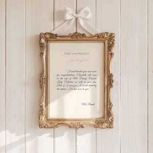Pride and Prejudice Quote Poster: Mr. Bennet Funny Saying (Digital Download)