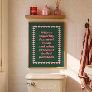Pride & Prejudice Print: Funny Boiled Potatoes Quote, Jane Austen (Digital Download)