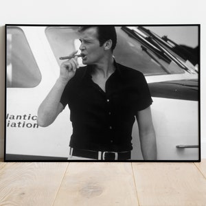James Bond Poster Print -  Black & White | Rodger Moore | Luxury Poster | Movie Poster | 007 | Wall Art | Vintage Print | Photography Print