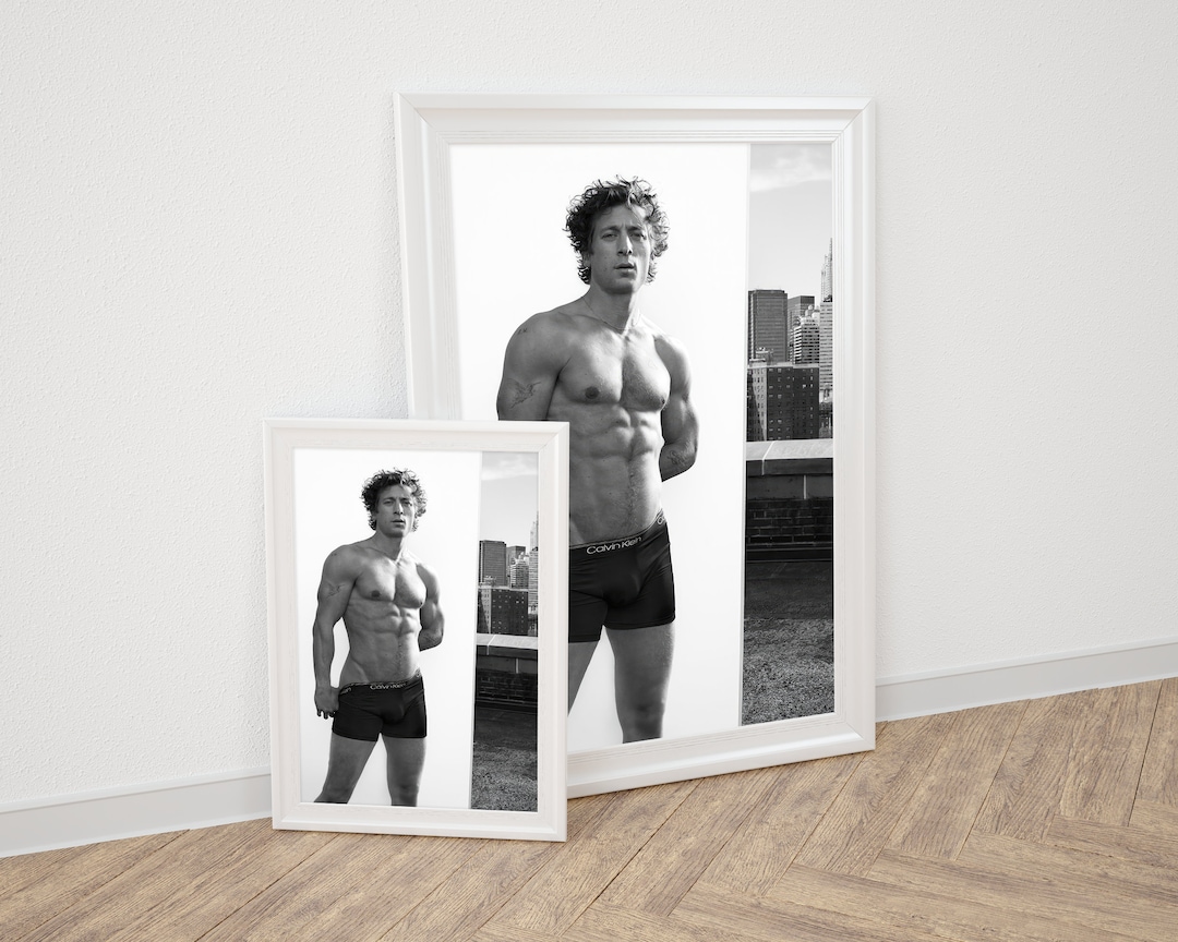 Calvin Klein Poster Print - Jeremy Allen White | Luxury Poster ...