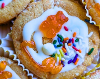 Orangefarbene Dreamcicle-Kekse