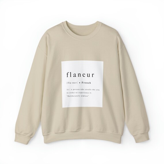 Flaneur Crewneck Sweatshirt Etsy