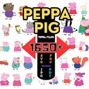 View full size Grandma Pig Png Svg Free - Peppa Pig Png Clipart and  download transparent clipart for free! Like it an…