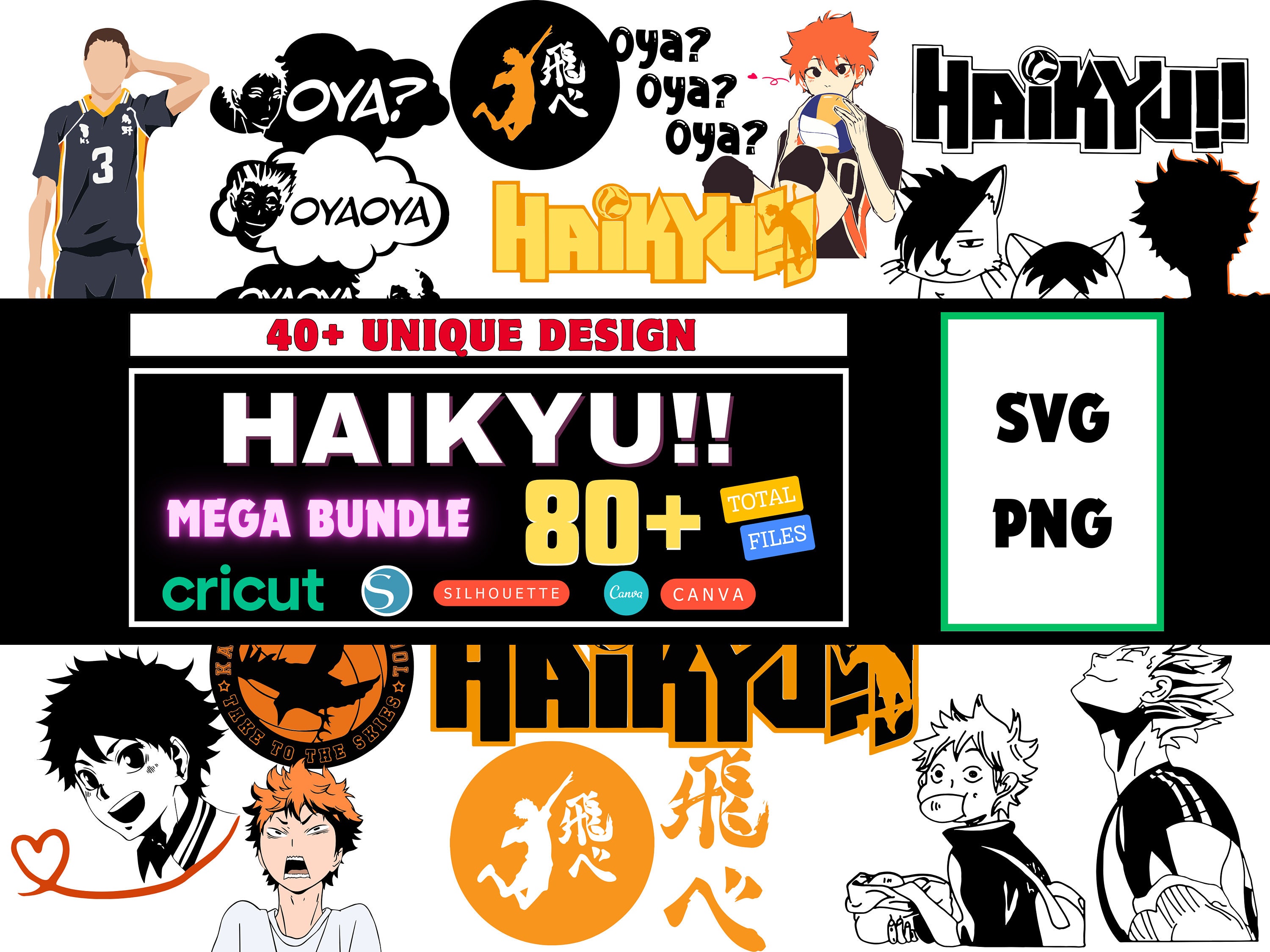 Buy Haikyuu!! All Characters Premium Wall Poster Stickers (45+ Designs) -  Posters