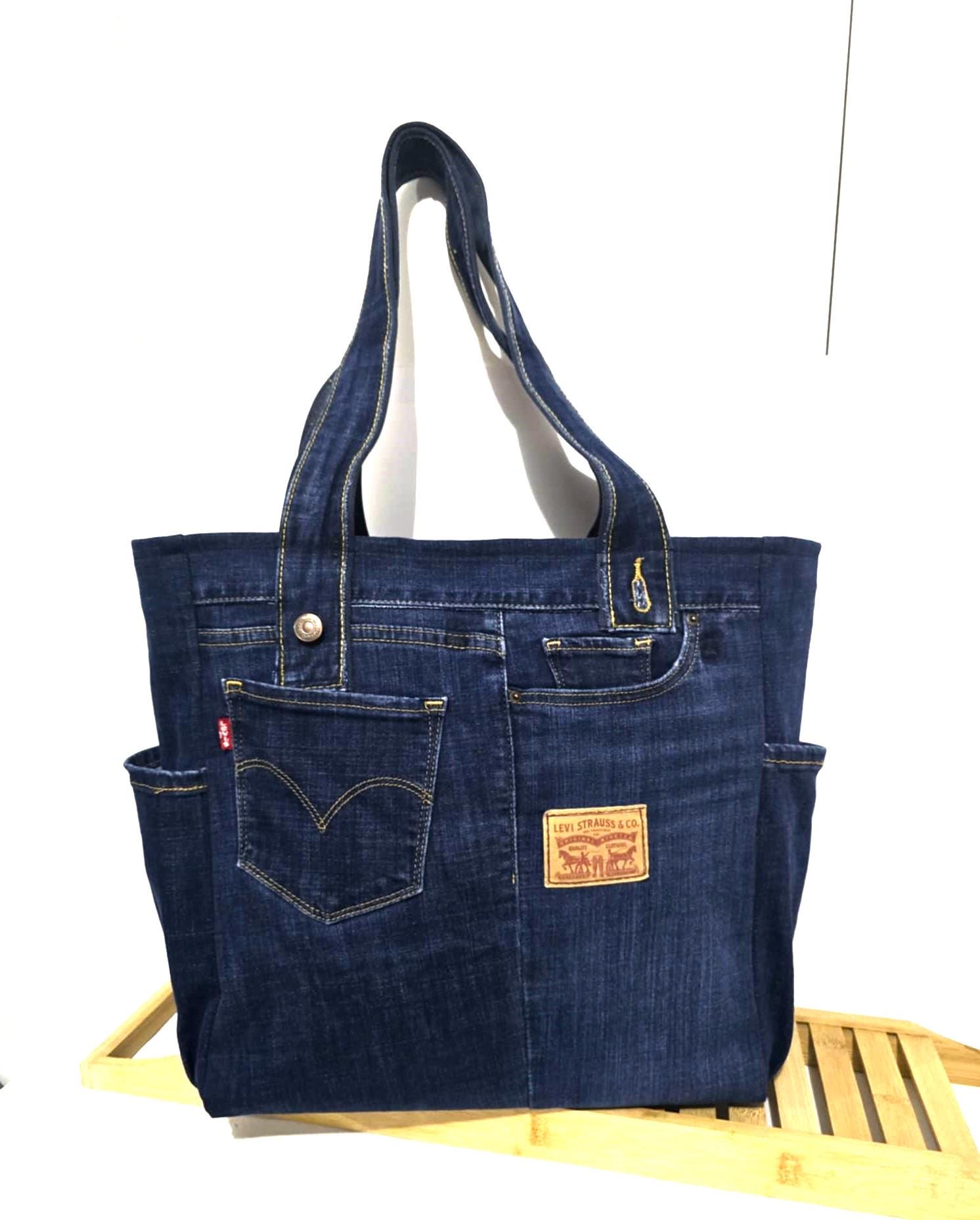 バッグ VINTAGE Levi's Denim Leather ShoulderBag Levis shoulder bag - Gem