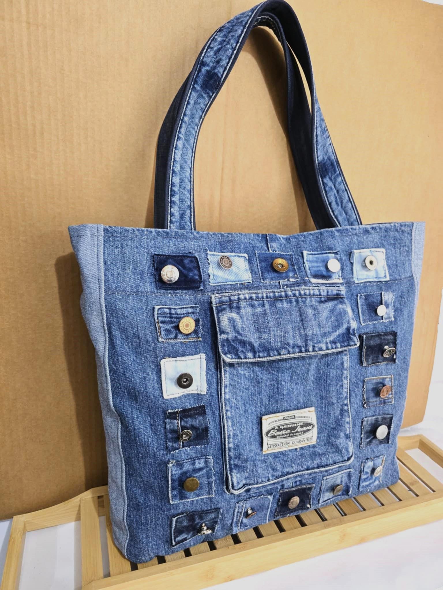 Levi denim tote bag - Etsy 日本