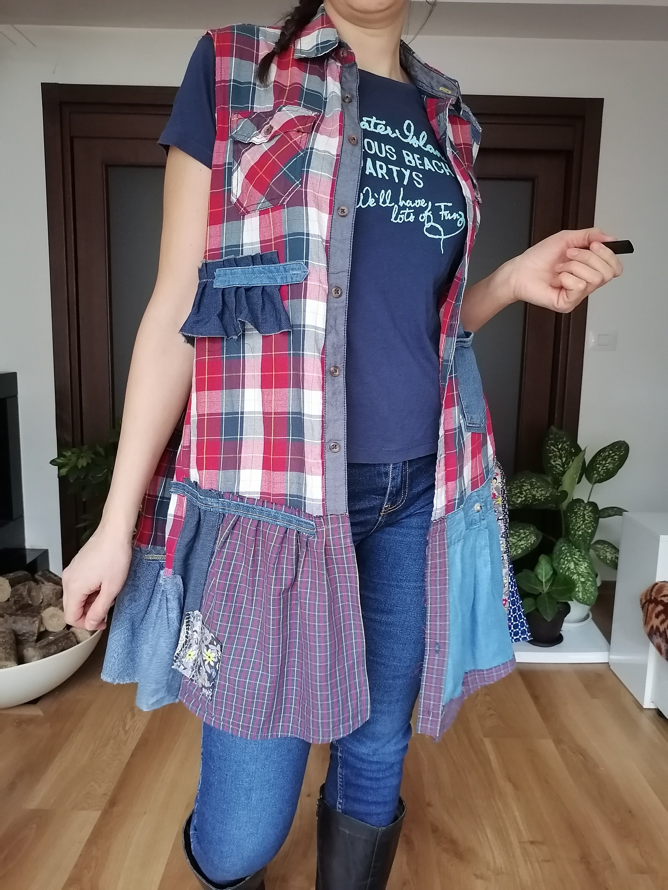 Upcycled Fairy Festival Top (M)