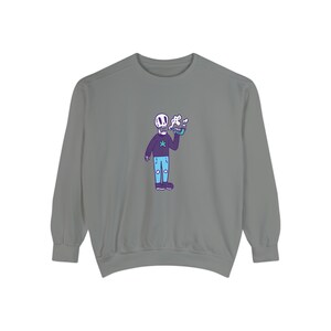 Gender Neutral Halloween Stoner Sweatshirt