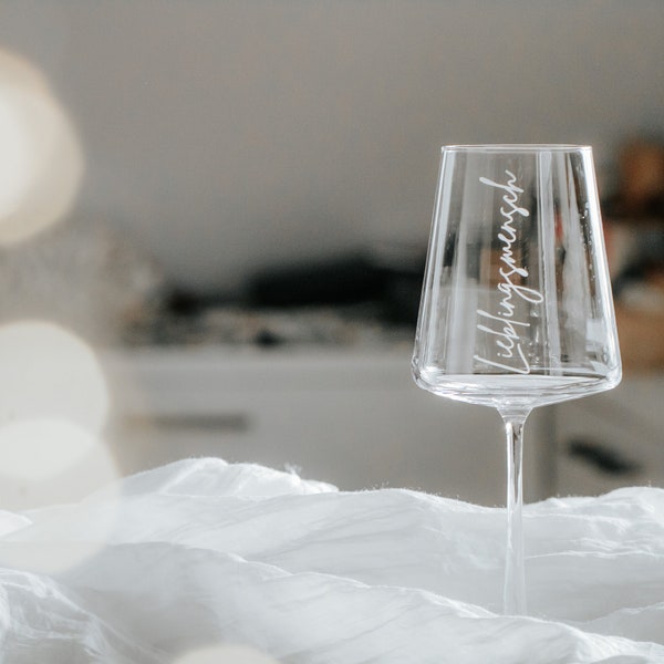 Wine glass I Glass I Personalized wine glass I personalized I Gift I Engraving I White wine glass I Red wine glass I Stem glass