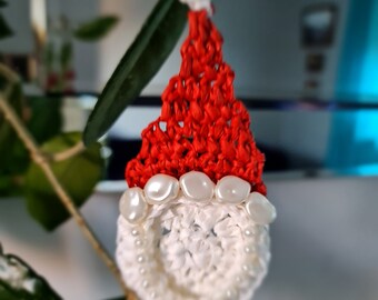 Santa photo frame Christmas hanging