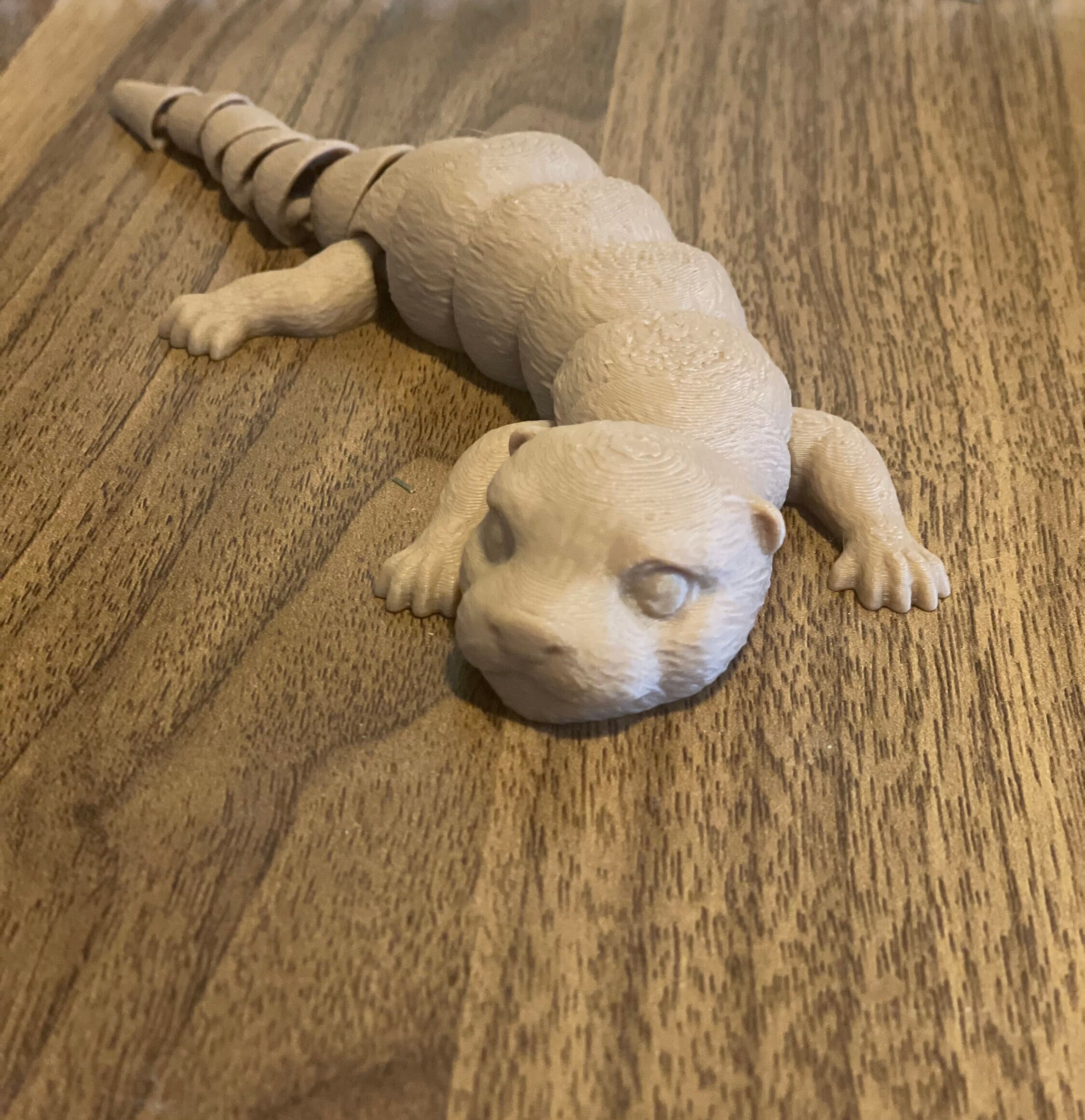 3D Printed Toy Otter Cute, Detailed and Poseable - Etsy