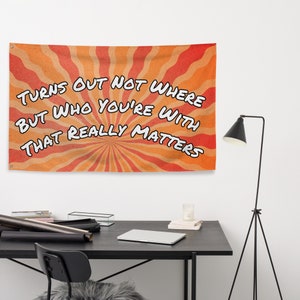 Dave Matthews Band Lyrics Flag: Limited Edition Dorm Decor