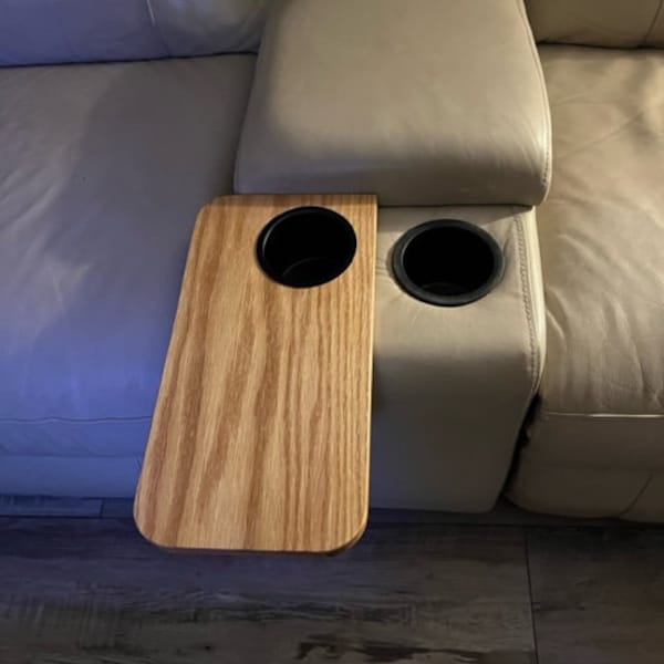 Cup Holder Table Etsy