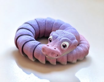 3-D printed young python