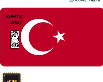 Türkei eSIM - 5 GB Daten, 30 Tage