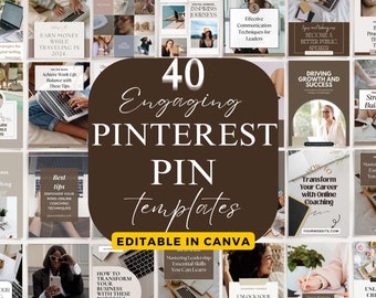 Editable Pinterest Pin Templates, Pinterest Templates, Pinterest Templates Canva, Pinterest Pins, Canva Templates, Pinterest Pin Design