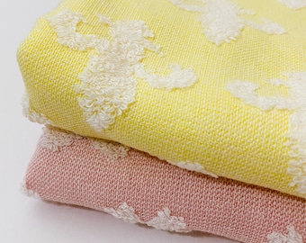 Essuie-mains 100 % coton pour salle de bain visage, doux, absorbant, luxe, motif floral, respectueux de l'environnement, décoration de cuisine, essuie-mains, cadeau pour la cuisine