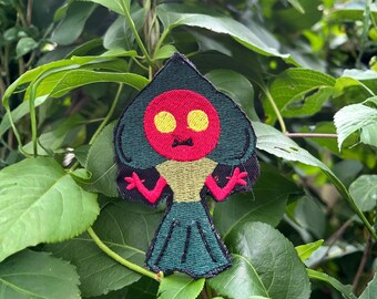 Flatwoods Monster Embroidered Patch, Cryptid Patch,  West Virginia Folklore,  Alien Monster Patch, Backpack Jacket Badge