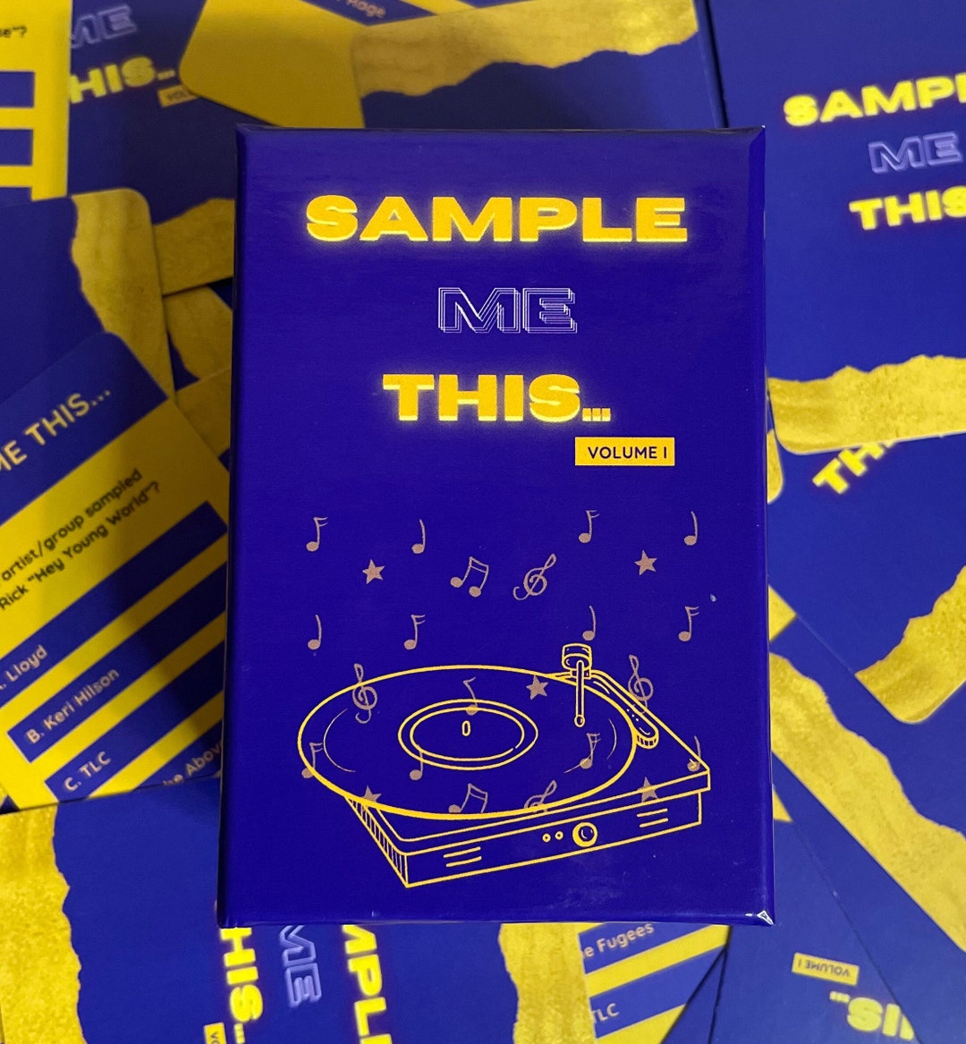 Sample Me This Music Trivia Game Hip Hop Music 90s Music 2000s Music