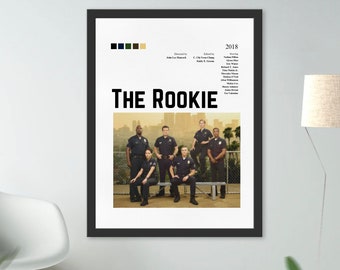 The Rookie Movie Minimal Poster the Rookie Poster Tim Bradford