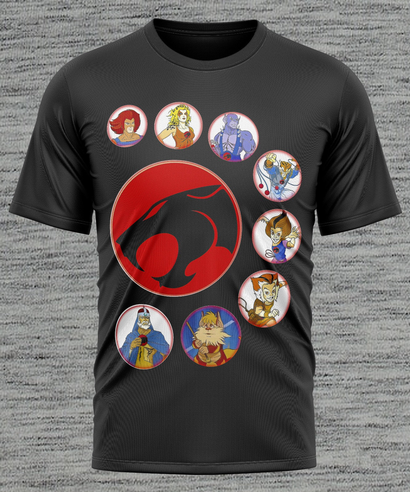 Playera Thundercats Logo Camisetas De Los Thundercats Playera