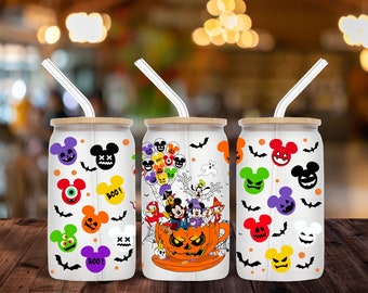 Tumbler Wrap - Full Glass Can Wrap - 16oz. mickey digital.