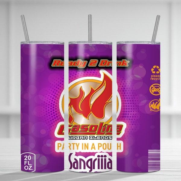 Tumbler sangria. Digital. sangria  Tumbler 20 onz. png