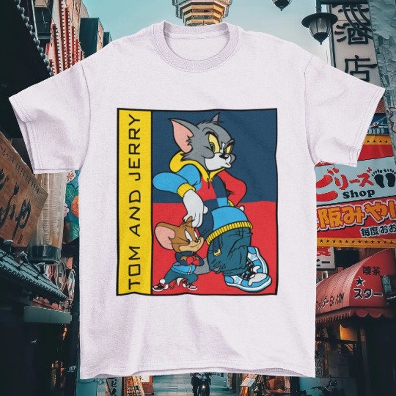 Tom And Jerry T-Shirt - Offiziell Lizenziertes Fan-Shirt