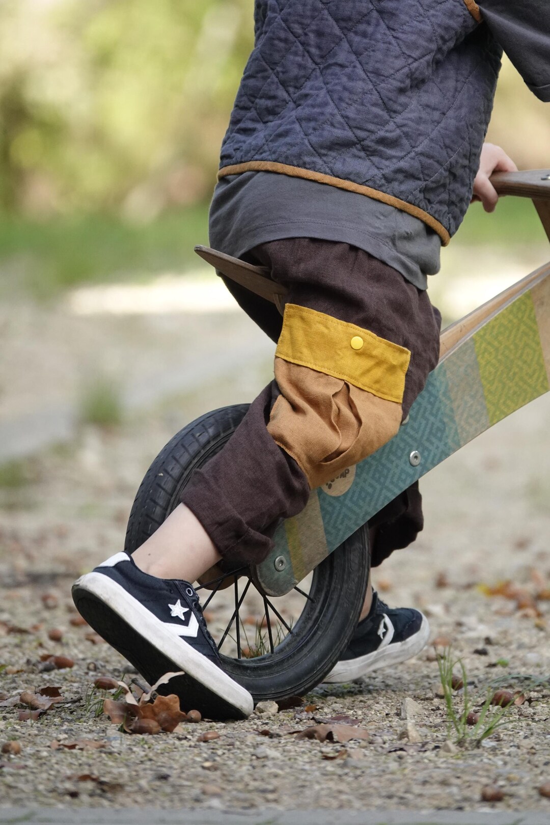 Sardine Kids Pants Deep Brown