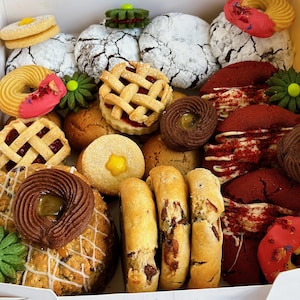Handmade Vegan Cookie Box, Cookies, Biscuits, Mix Cookies