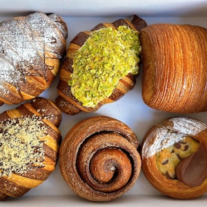 Vegan Croissants, Vegan Croissant Box, Handmade Vegan Pastry, Vegan Treats, Vegan Gift