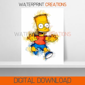 Free: Bart Simpson Homer Simpson Supreme Graphic Designer - Bart Simpson  Wallpaper Supreme 