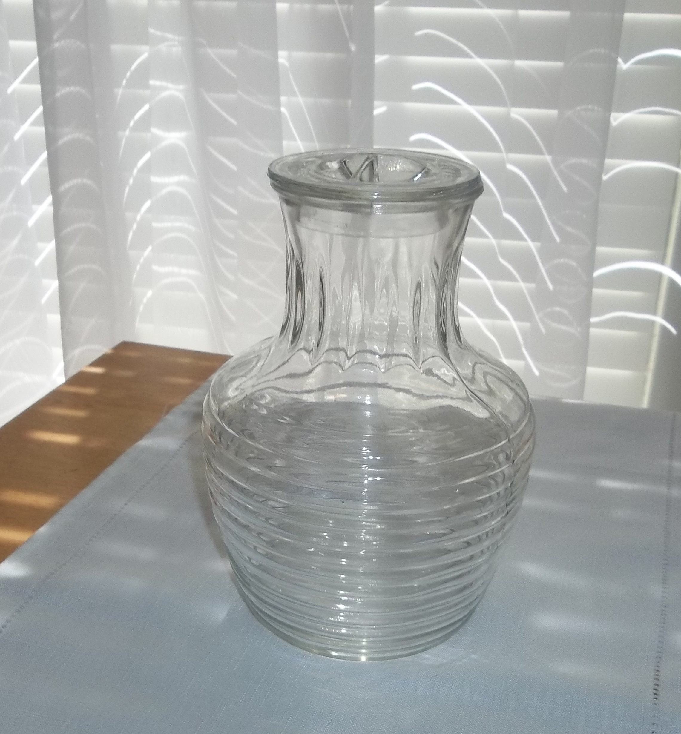 Anchor Glass Carafe with Lid