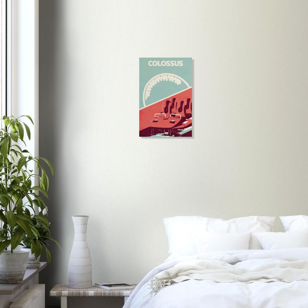 COLOSSUS, Thorpe Park || Classic Matte Paper Poster || 30x45 Cm / 12x18 ...