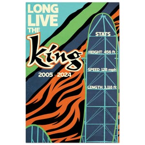 KINGDA KA // Poster classico su carta opaca // 30 x 45 cm / 12x18″