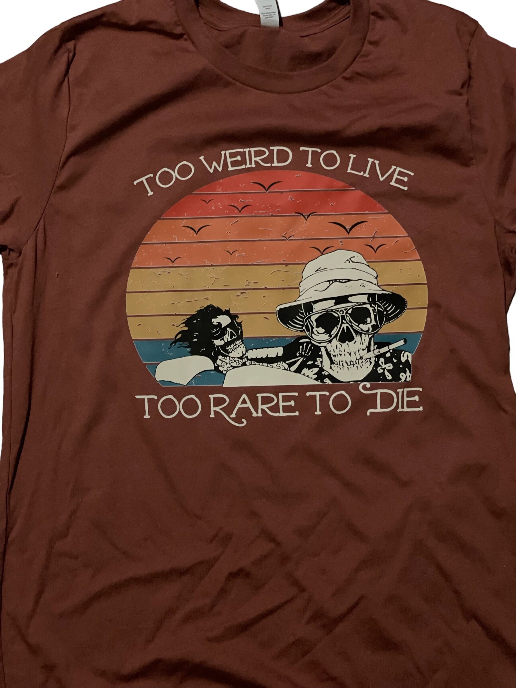 T-shirt Humour Homme Fear And Loathing In Las Vegas – Motif “Bat Country” – Coton 190 G/m² – Sérigraphie Haute Qualité – Taille S à XXXL - 6