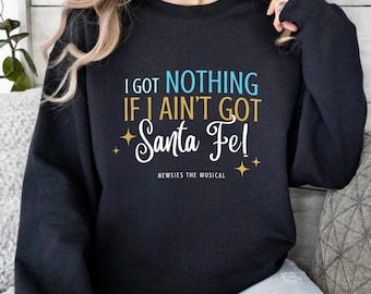 Newsies Unisex Heavy Blend™-sweater met ronde hals | Shirt muziektheater | Broadway-merchandise | Newsies de muzikale outfit